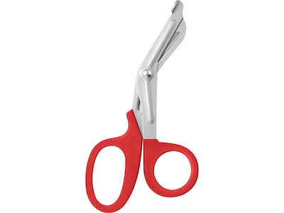 Westcott All Purpose 7 Stainless Steel Sewing/Craft Scissors, Blunt Tip, Red (ACM10098)