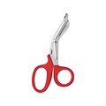 Westcott All Purpose 7 Stainless Steel Sewing/Craft Scissors, Blunt Tip, Red (ACM10098)