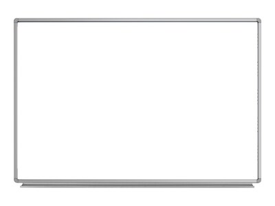 Luxor Steel Dry-Erase Whiteboard, Aluminum Frame, 4 x 3 (WB4836W)
