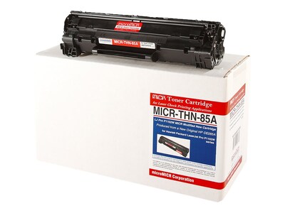 microMICR MICR HP 85A MICR Cartridge, Black (MICR-THN-85A)