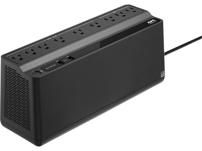 APC Back-UPS 850VA Battery Backup & Surge Protector, 9-Outlets 2 USB (APWBE850G2)
