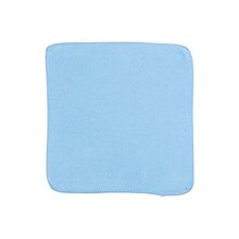 Rubbermaid Light Commercial Microfiber Rags, Blue, 24/Pack (1820579)