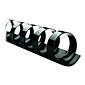 GBC CombBind 1/2" Plastic Binding Spine Comb, 85 Sheet Capacity, Black, 100/Box (4000068)