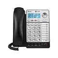 AT&T ML17928 2-Line Corded Phone, Black/Silver