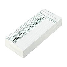 Acroprint Time Cards for ATT310 Time Clock, 200/Pack (09-6103-080)