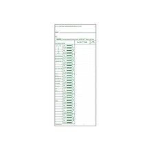 Acroprint Time Cards for ATT310 Time Clock, 200/Pack (09-6103-080)
