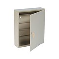 MMF Industries STEELMASTER Uni-Tag 160 Key Cabinet, Sand (201916003)