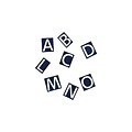 Quartet Helvetica Dry Erase Magnets/Clips, White, 128/Set (M3/4)