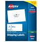 Avery Copier Shipping Labels, 2" x 4-1/4", White, 10 Labels/Sheet, 100 Sheets/Box (5352)