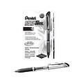 Pentel EnerGel Gel Pens, Medium Point, Black Ink, 12/Pack (BL57-A)