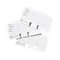 Rolodex Rotary Cards, White, 100/Pack (67553)