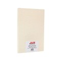 JAM Paper 65 lb. Cardstock Paper, 8.5 x 14, Natural Parchment, 50 Sheets/Pack (96700400)