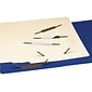 Smead Self-Adhesive Folder Fasteners, 1", Brown, 100/Box (68210)