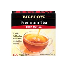 Bigelow Premium Ceylon Tea Bags, 100/Box (00351)