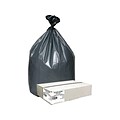 Berry Global Platinum Plus 60 Gallon Industrial Trash Bag, 39 x 56, Low Density, 1.55mil, Black, 2