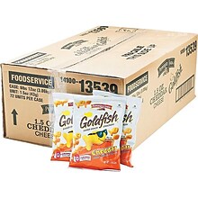 Goldfish Cheddar Crackers, 1.5 oz., 72 Packs/Box (CAM13539)