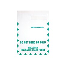 Quality Park Health Claim Insurance Self Seal Catalog Envelopes, 9 x 12.5, White Wove, 100/Box (QU