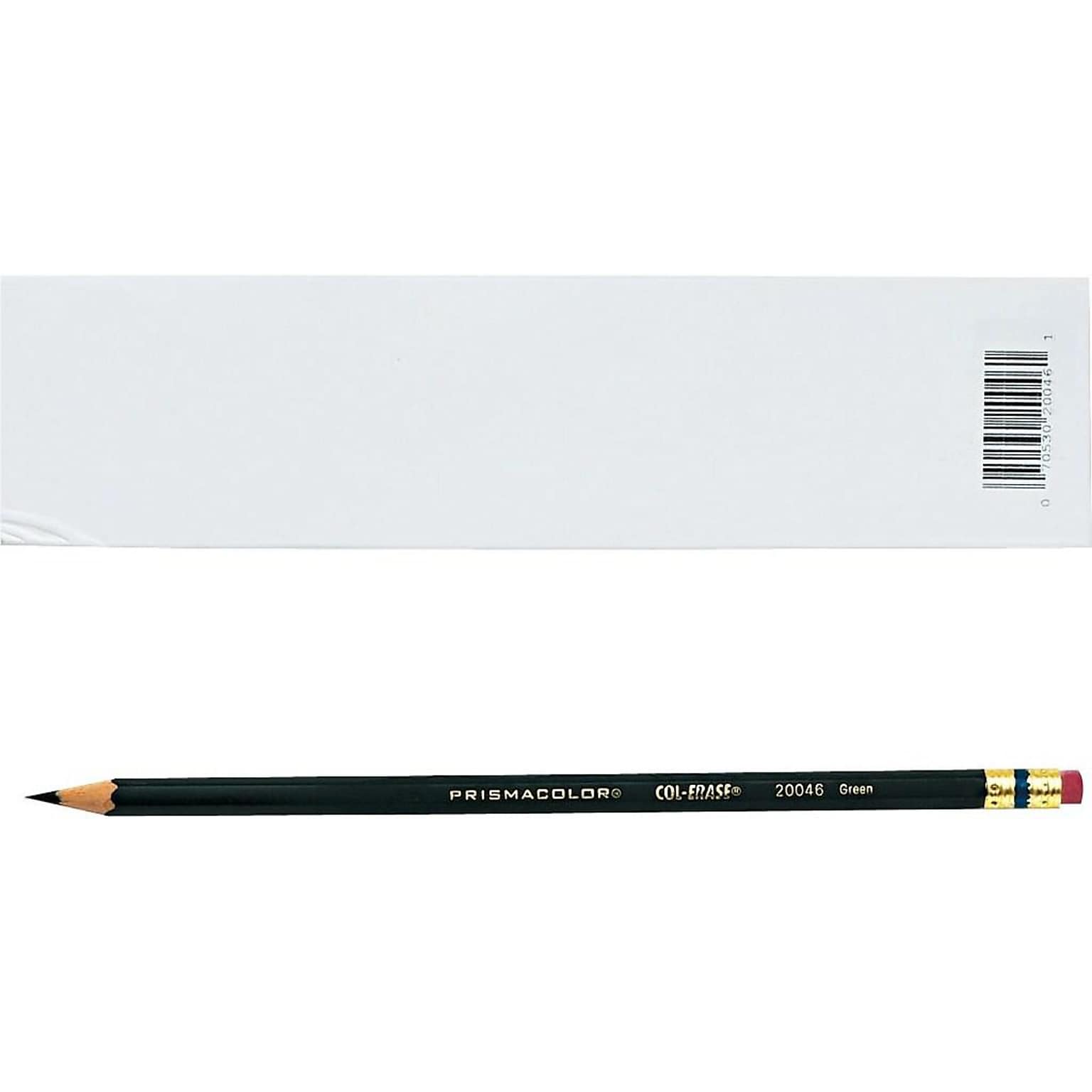 Prismacolor Premier Col-Erase Colored Pencils, Green, Dozen (20046)