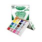 Crayola Classpack Washable Kids' Markers, Fine, Assorted Colors, 200/Carton (58-8211)