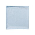 Rubbermaid HYGEN Microfiber Cloths, Blue, 12/Carton (FGQ63000BL00)