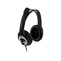 Microsoft LifeChat LX-3000 Computer Headset, Over-the-Head, Black (JUG-00013)