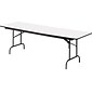 ICEBERG Premium Folding Table, 72" x 30", Gray (55227)