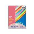 Pacon Array 65 lb. Cardstock Paper, 8.5 x 11, Assorted Colors, 250 Sheets/Pack (101199)