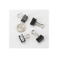 OfficeMate Binder Clips, Small, Black, 12/Box (99020)