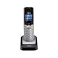 VTech DS6101 2-Line Cordless Expansion Handset, Black/Silver