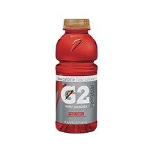 Gatorade G2 Thirst Quencher Fruit Punch Liquid Sports Drink, 20 Fl. Oz., 24/Carton (20405)