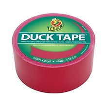 Duck Tape Heavy Duty Duct Tape, 1.88 x 20 Yds., Red (1265014)