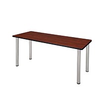 Regency Kee Training Table, 24D x 60W, Cherry/Chrome (MT6024CHBPCM)