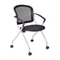 Regency Cadence Mesh Nesting Chair, Black (2309BK4PK)