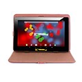 LINSAY F10 Series 10.1 Tablet, WiFi, 2GB RAM, 64GB Storage, Android 13, Black w/Brown Case (F10XIPS