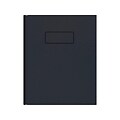 Blueline Professional Notebooks, 7.25 x 9.25, College Ruled, 96 Sheets, Black (A9)