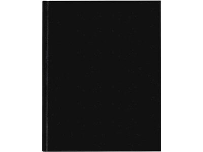 Blueline Professional Notebooks, 7.25" x 9.25", College Ruled, 96 Sheets, Black (A9)