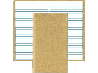 Boorum & Pease Pocket Notebook, 4.13 x 7, College Ruled, 192 Sheets, Beige (6559EE)
