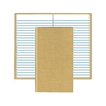 Boorum & Pease Pocket Notebook, 4.13 x 7, College Ruled, 192 Sheets, Beige (6559EE)