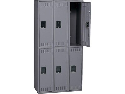 Tennsco 72 Gray Gym Locker (DTS-121836-C)