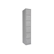 Tennsco 72 Gray Storage Locker (BS6-121812-A)