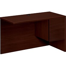 HON 10500 Series 48W Desk Return, Mahogany (H10515RNN)