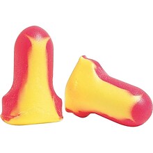 Howard Leight Laser Lite Uncorded Earplugs, Magenta/Yellow, 200/Box (LL-1)