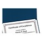 Oxford Certificate Holders, 11.25" x 8.75", Dark Blue, 5/Pack (29900235BGD)