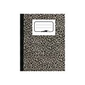 National Brand 1-Subject Composition Notebooks, 7.87 x 10, College Ruled, 80 Sheets, Black (43461)