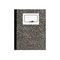 National Brand 1-Subject Composition Notebooks, 7.87" x 10", College Ruled, 80 Sheets, Black (43461)