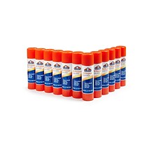 Elmers All-Purpose Washable Glue Sticks, 0.77 oz., White, 12/Pack (E517)