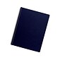 Fellowes Futura Presentation Covers Oversize Presentation Covers, 8.75"W x 11.25"H, Navy, 25 Pack (5224801)