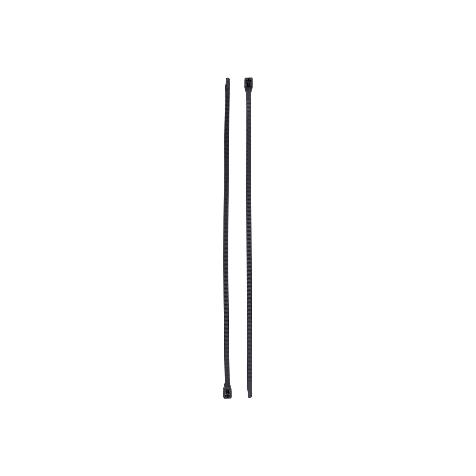 Gardner Bender Heavy-Duty Cable Ties, Black, 50/Box (623-46-415UVB)