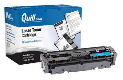 Quill Brand® Remanufactured Cyan Standard Yield Toner Cartridge Replacement for HP 410A (CF411A) (Li