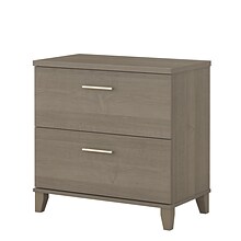 Bush Furniture Somerset Lateral File Cabinet, Ash Gray (WC81680)